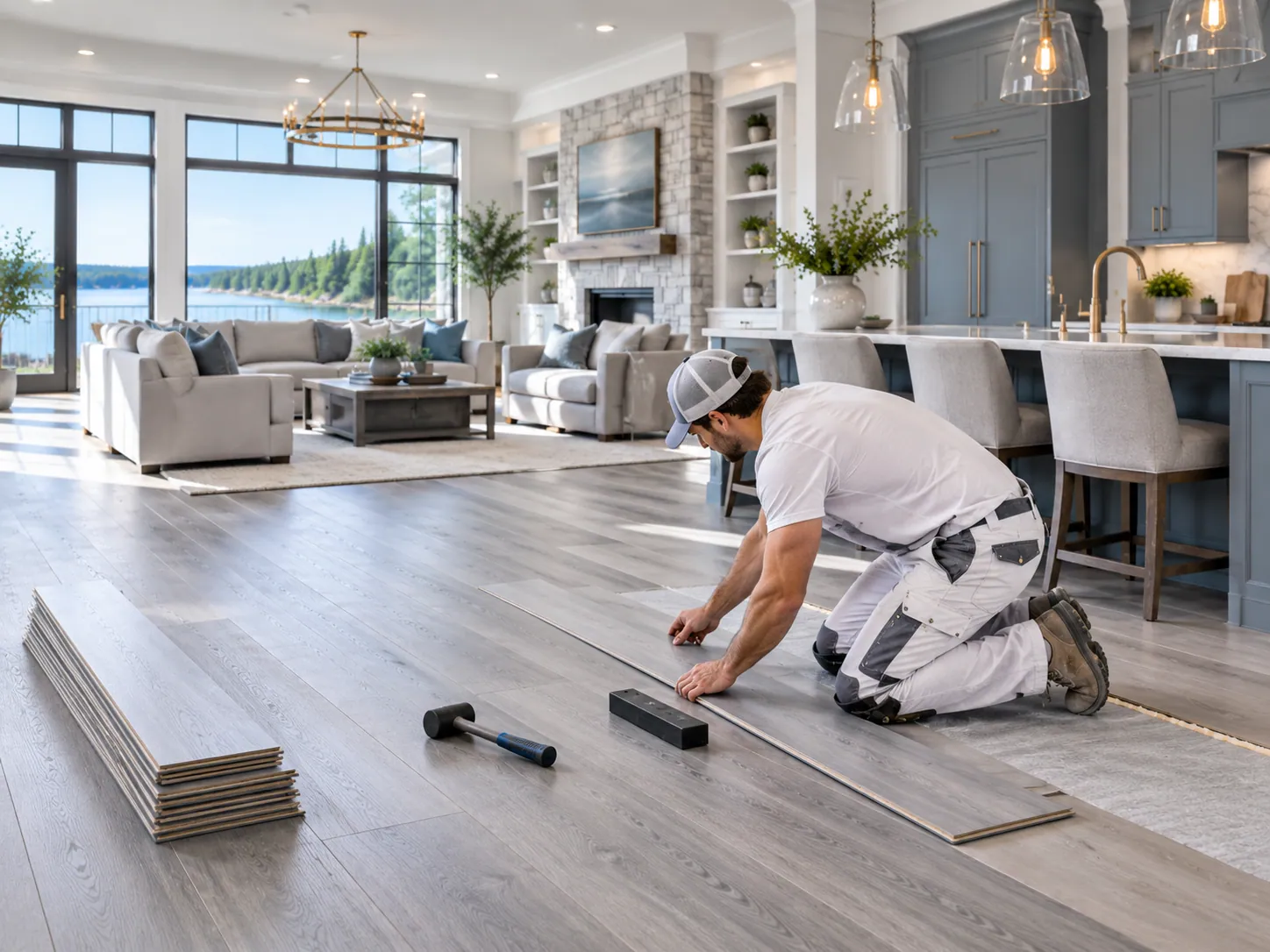 Laminate Flooring project detail