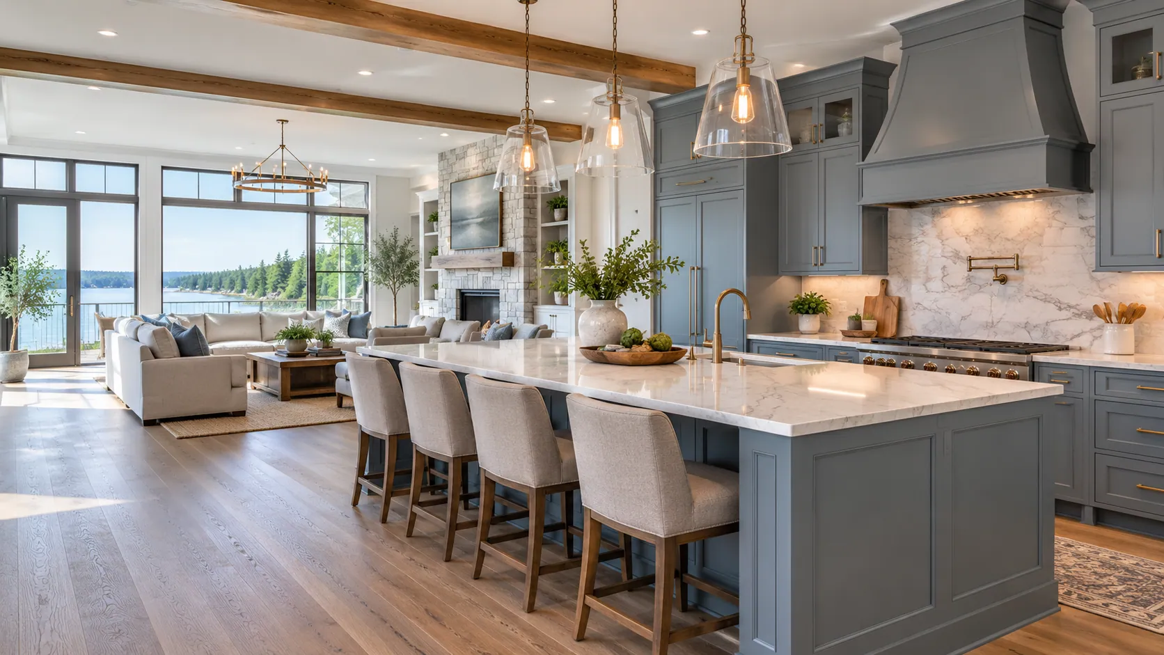 HBP Remodeling portfolio featuring a finished kitchen renovation and professionally tiled shower